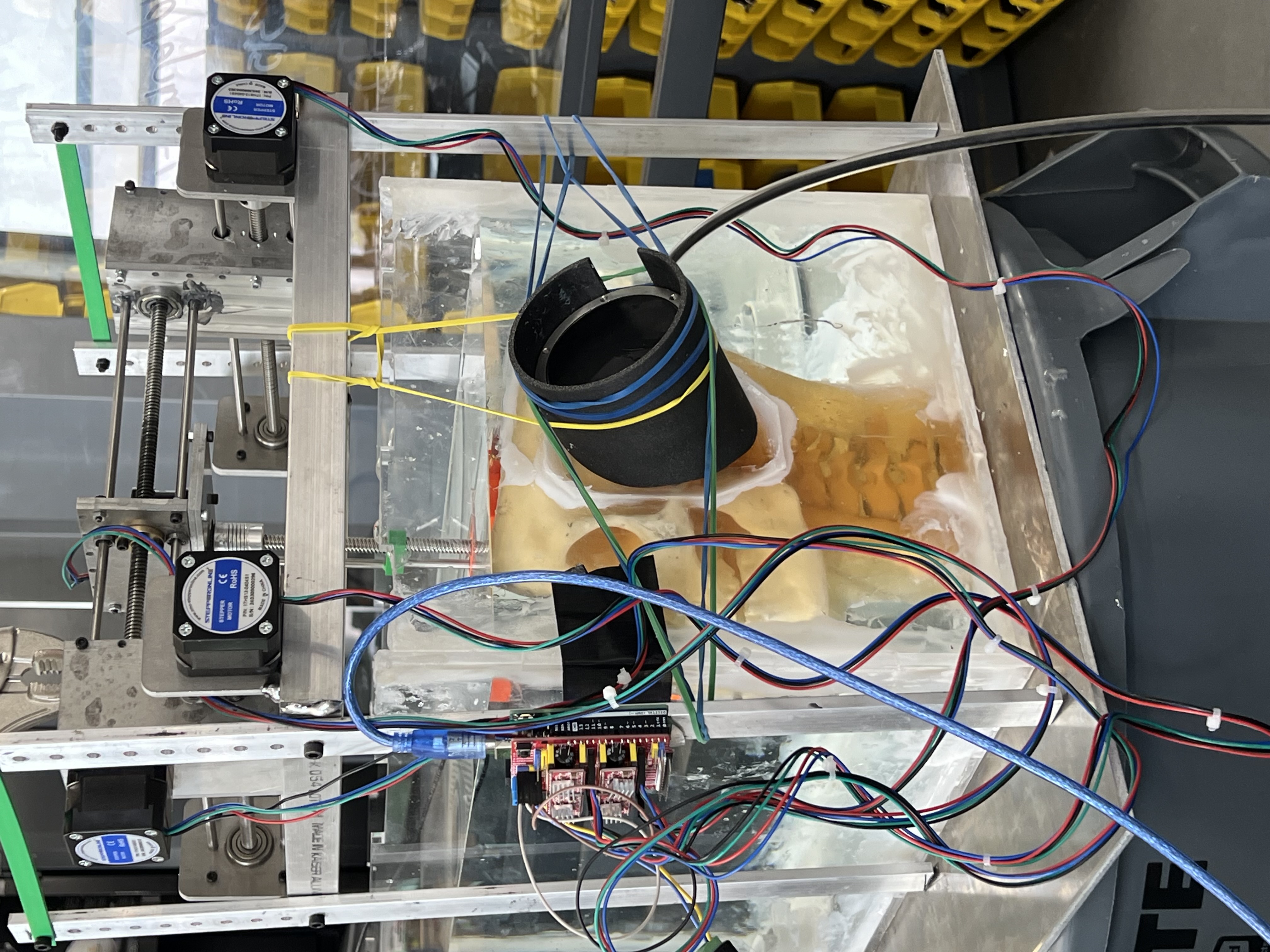 Orbit's first ultrasound experiments