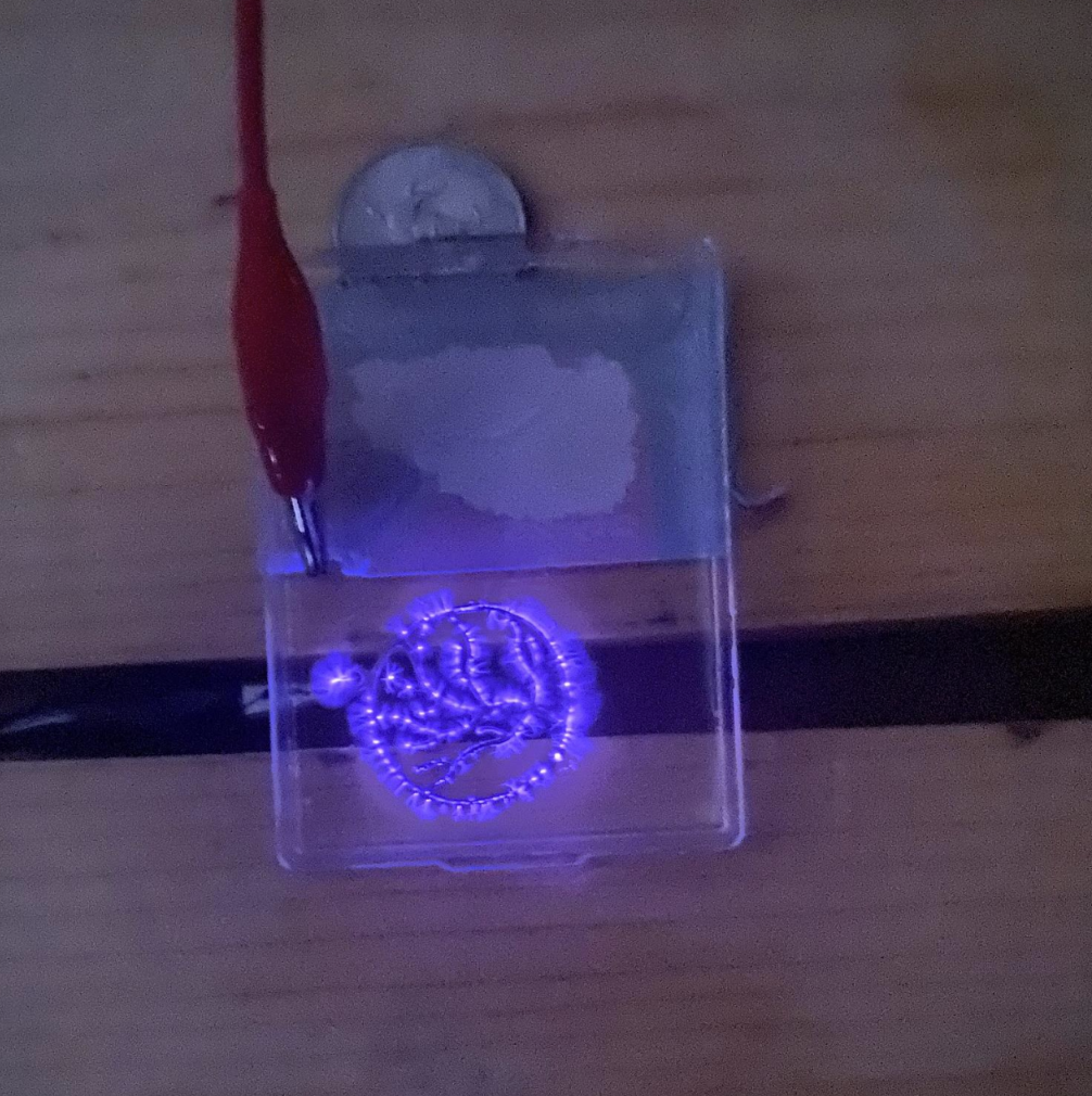 Spencer's first Kirlian Photography Device